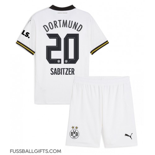 Borussia Dortmund Marcel Sabitzer #20 Fußballbekleidung 3rd trikot Kinder 2024-25 Kurzarm (+ kurze hosen)